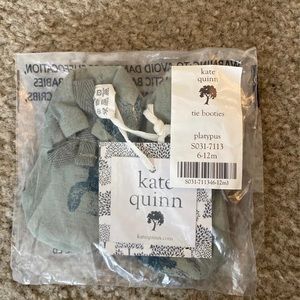 kate quinn tie booties